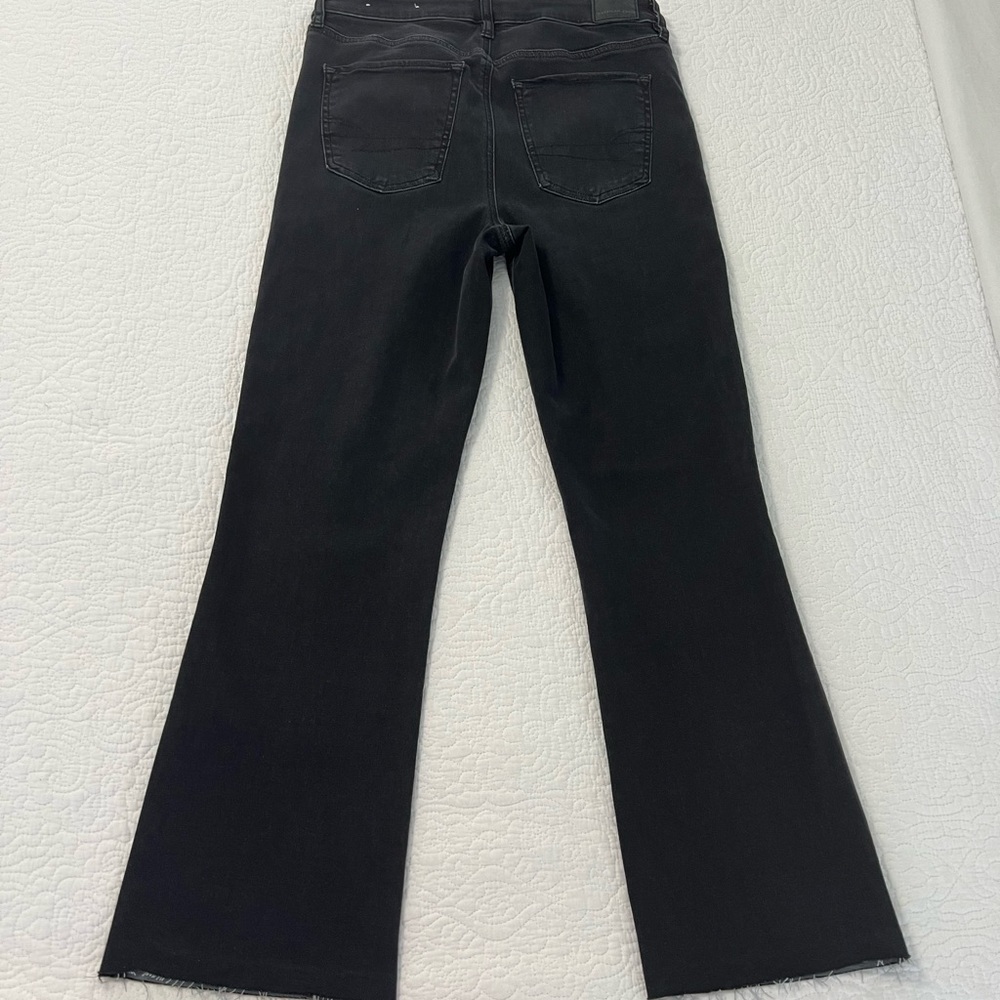 American Eagle Black Flare Jeans